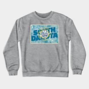South Dakota vintage style retro souvenir Crewneck Sweatshirt